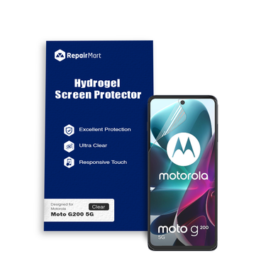 Motorola Moto G200 5G Compatible Premium Hydrogel Screen Protector With Full Coverage Ultra HD